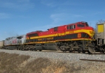 Southbound KCS Loaded Coal Train DPU's